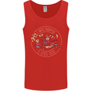 Mother's Day I Was Normal Five Kids Ago Mens Vest Tank Top Red