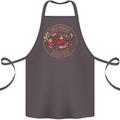 Mother's Day I Was Normal Three Kids Ago Cotton Apron 100% Organic Dark Grey