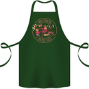 Mother's Day I Was Normal Three Kids Ago Cotton Apron 100% Organic Forest Green