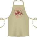 Mother's Day I Was Normal Three Kids Ago Cotton Apron 100% Organic Khaki