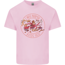 Mother's Day I Was Normal Three Kids Ago Kids T-Shirt Childrens Light Pink