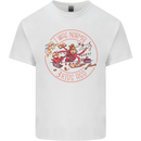 Mother's Day I Was Normal Three Kids Ago Kids T-Shirt Childrens White