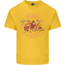 Mother's Day I Was Normal Three Kids Ago Kids T-Shirt Childrens Yellow