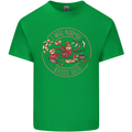 Mother's Day I Was Normal Three Kids Ago Mens Cotton T-Shirt Tee Top Irish Green