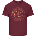 Mother's Day I Was Normal Three Kids Ago Mens Cotton T-Shirt Tee Top Maroon