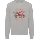 Mother's Day I Was Normal Three Kids Ago Mens Sweatshirt Jumper Sports Grey