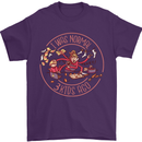 Mother's Day I Was Normal Three Kids Ago Mens T-Shirt Cotton Gildan Purple