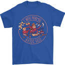 Mother's Day I Was Normal Three Kids Ago Mens T-Shirt Cotton Gildan Royal Blue