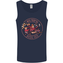 Mother's Day I Was Normal Three Kids Ago Mens Vest Tank Top Navy Blue