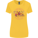 Mother's Day I Was Normal Three Kids Ago Womens Wider Cut T-Shirt Yellow