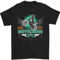 Motocross 2016 Motorbike Motorcycle Mens T-Shirt Cotton Gildan Black