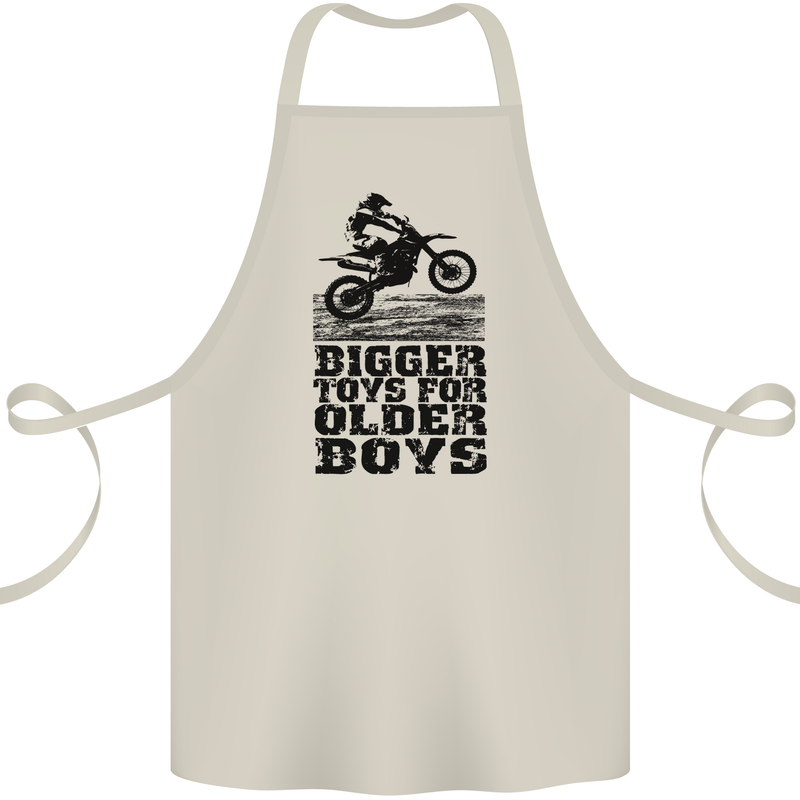 Motocross Bigger Toys Older Boys MotoX Cotton Apron 100% Organic Natural