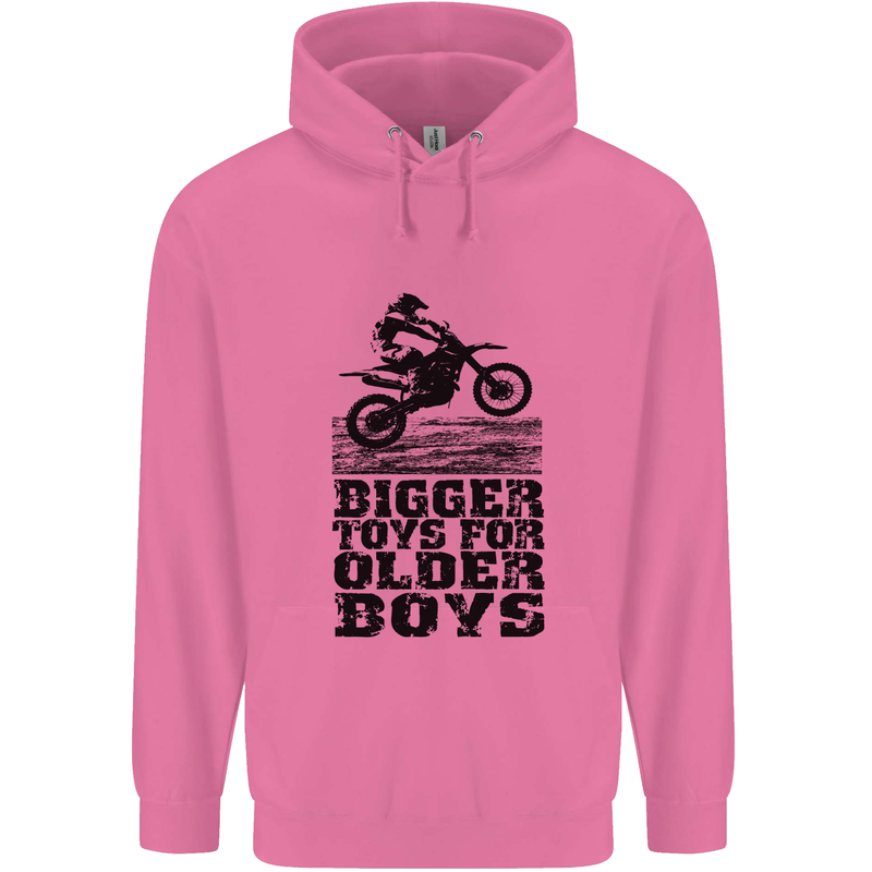 Motocross Bigger Toys Older Boys MotoX Mens 80% Cotton Hoodie Azelea
