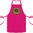 Motocross Club Dirt Bike MotoX Cotton Apron 100% Organic Pink