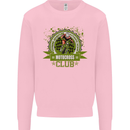 Motocross Club Dirt Bike MotoX Kids Sweatshirt Jumper Light Pink