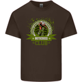Motocross Club Dirt Bike MotoX Kids T-Shirt Childrens Chocolate