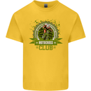 Motocross Club Dirt Bike MotoX Kids T-Shirt Childrens Yellow