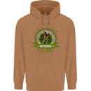 Motocross Club Dirt Bike MotoX Mens 80% Cotton Hoodie Caramel Latte