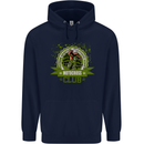 Motocross Club Dirt Bike MotoX Mens 80% Cotton Hoodie Navy Blue