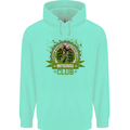 Motocross Club Dirt Bike MotoX Mens 80% Cotton Hoodie Peppermint
