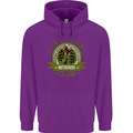 Motocross Club Dirt Bike MotoX Mens 80% Cotton Hoodie Purple