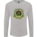 Motocross Club Dirt Bike MotoX Mens Long Sleeve T-Shirt Sports Grey