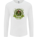Motocross Club Dirt Bike MotoX Mens Long Sleeve T-Shirt White