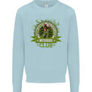 Motocross Club Dirt Bike MotoX Mens Sweatshirt Jumper Light Blue