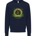 Motocross Club Dirt Bike MotoX Mens Sweatshirt Jumper Navy Blue
