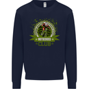 Motocross Club Dirt Bike MotoX Mens Sweatshirt Jumper Navy Blue