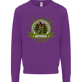 Motocross Club Dirt Bike MotoX Mens Sweatshirt Jumper Purple
