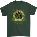 Motocross Club Dirt Bike MotoX Mens T-Shirt Cotton Gildan Forest Green
