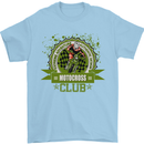 Motocross Club Dirt Bike MotoX Mens T-Shirt Cotton Gildan Light Blue