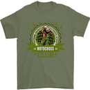 Motocross Club Dirt Bike MotoX Mens T-Shirt Cotton Gildan Military Green