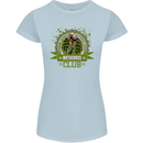 Motocross Club Dirt Bike MotoX Womens Petite Cut T-Shirt Light Blue