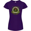Motocross Club Dirt Bike MotoX Womens Petite Cut T-Shirt Purple