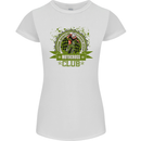 Motocross Club Dirt Bike MotoX Womens Petite Cut T-Shirt White