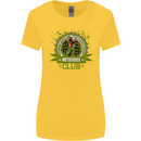 Motocross Club Dirt Bike MotoX Womens Wider Cut T-Shirt Yellow