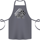 Motocross Dirt Bike MotoX Scrambling Cotton Apron 100% Organic Steel