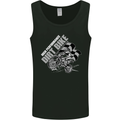 Motocross Dirt Bike MotoX Scrambling Mens Vest Tank Top Black