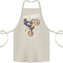 Motocross Dirt Roads Cotton Apron 100% Organic Natural