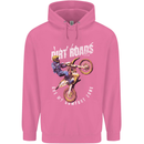 Motocross Dirt Roads Mens 80% Cotton Hoodie Azelea