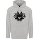 Motocross Face Childrens Kids Hoodie Sports Grey