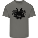 Motocross Face Kids T-Shirt Childrens Charcoal