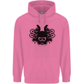 Motocross Face Mens 80% Cotton Hoodie Azelea