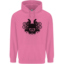 Motocross Face Mens 80% Cotton Hoodie Azelea