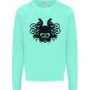 Motocross Face Mens Sweatshirt Jumper Peppermint