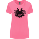 Motocross Face Womens Wider Cut T-Shirt Azalea