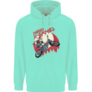 Motocross Merry X Games Dirt Bike Motorbike Childrens Kids Hoodie Peppermint