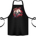 Motocross Merry X Games Dirt Bike Motorbike Cotton Apron 100% Organic Black